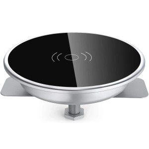 kalb Qi Einbau Schnellladegerät Fast Charge 20W Wireless Induktion Charger Drahtlos Ladestation Für Smartphones und Zubehör