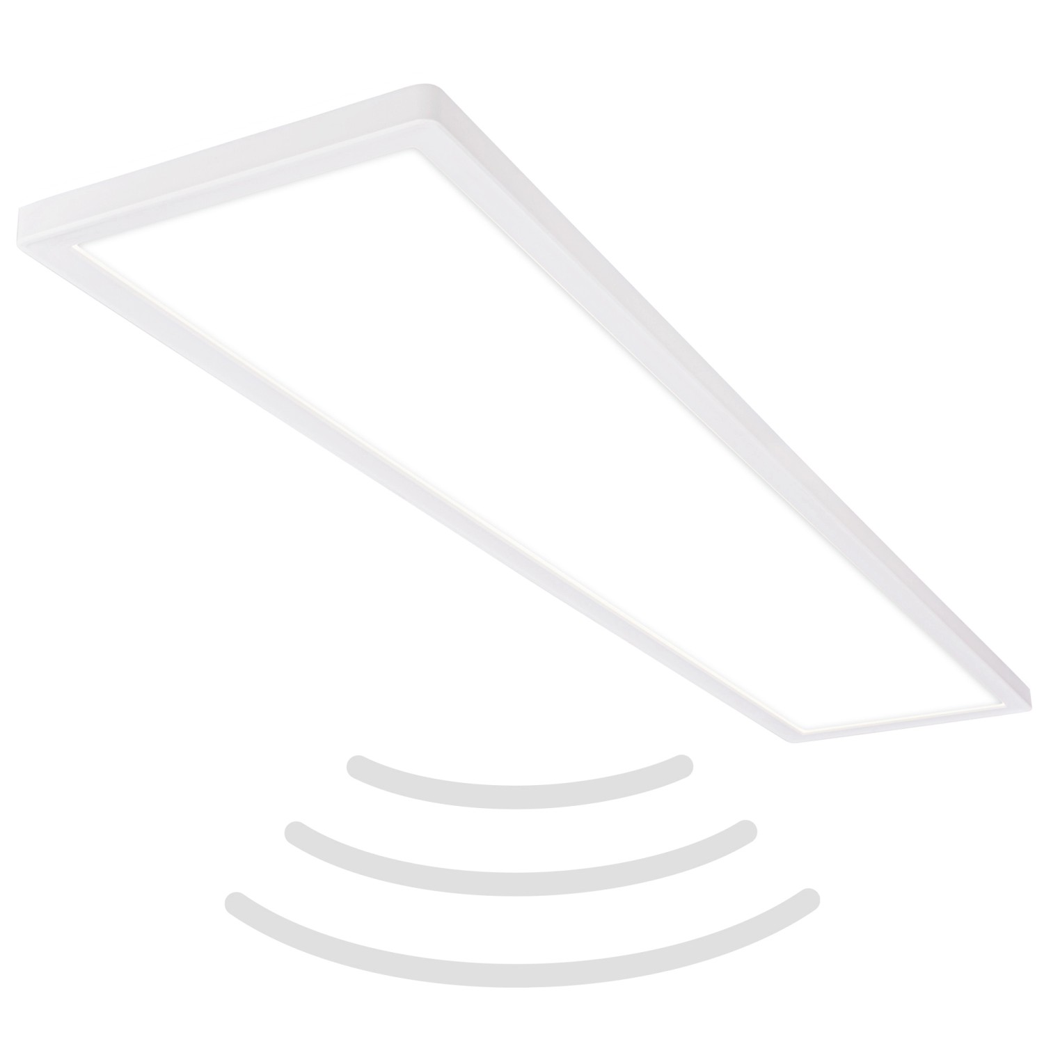 Briloner LED Panel Bewegungsmelder IP44 Flach 4000 Kelvin Weiß günstig online kaufen