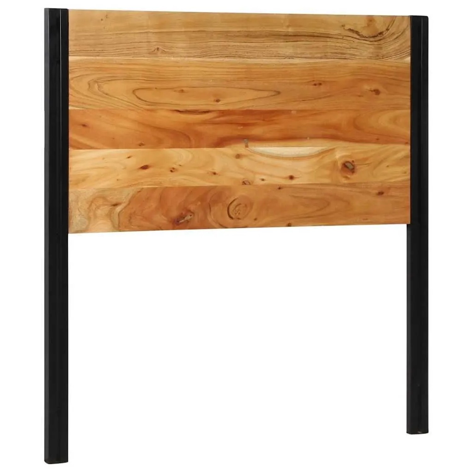 vidaXL Kopfteil 100 cm Massivholz Akazie und Eisen 4017545