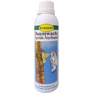 Schacht Baumwachs Sprüh-Verband 200ml für Wundverschluss an Bäumen.