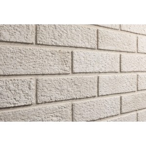 Elabrick Verblender Bristol, 240x71 mm, weiße Steinoptik für Innen- und Außenwände.