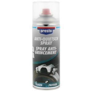 Presto Anti-Quietsch-Spray 400ml für Bremsenreparatur und Korrosionsschutz.