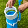 Summer Fun Skimmy 2 Einhängefilteranlage für Stahlwandbecken, blaue Poolpumpe mit Skimmer.