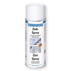 WEICON Zink-Spray 400ml Dose, Spezial-Spray für langanhaltenden Korrosionsschutz.