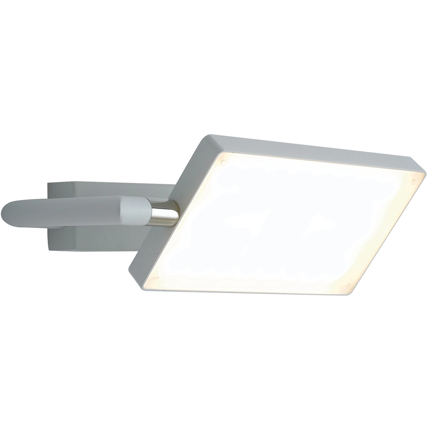 Luce Design LED-Wandleuchte Book 1-flammig Weiß 15 cm x 22,5 cm
