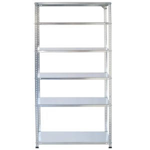Verzinktes Ar Shelving Schraubregal mit 6 Böden, ideal für Lager und Werkstatt.
