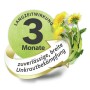 Symbol für 3 Monate Langzeitwirkung des Compo Rasendüngers plus Unkrautvernichter.