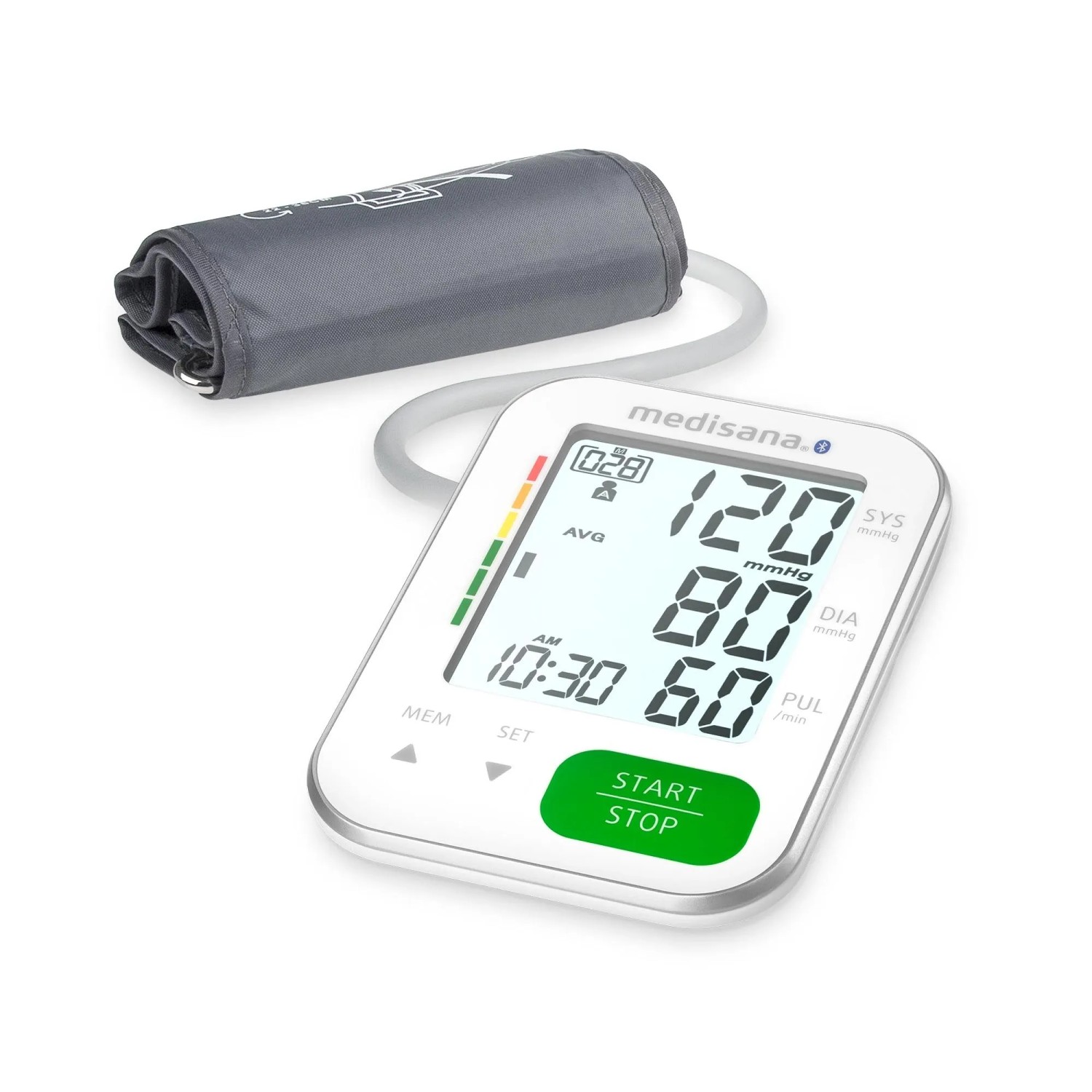 medisana BU 572 Connect Oberarm Blutdruckmessgerät präzise Blutdruck und Pulsmessung
