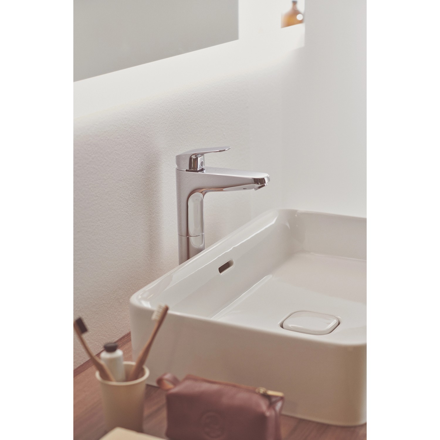 Ideal Standard Strada II Aufsatzwaschtisch, 60x40 cm, weiß, ohne Hahnloch.