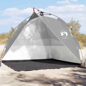 vidaXL Strandzelt Grau Quick Release Wasserdicht 4004154
