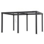 Sunjoy Multi-Pergola Matterhorn, 306x406 cm, anthrazit. Terrassenüberdachung mit verstellbaren Lamellen.