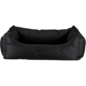 Schwarzes Jollypaw Hundebett Jannis, 65x50 cm, wasserabweisend und formstabil.