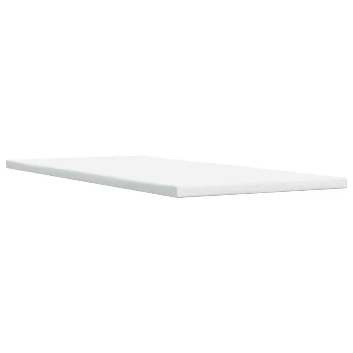 Matratzenauflage in Weiß für vidaXL Boxspringbett, 100x200 cm.