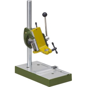 Proxxon Micromot MB 200 Bohrständer für präzises Bohren und Fräsen in Miniaturwerkstücke.