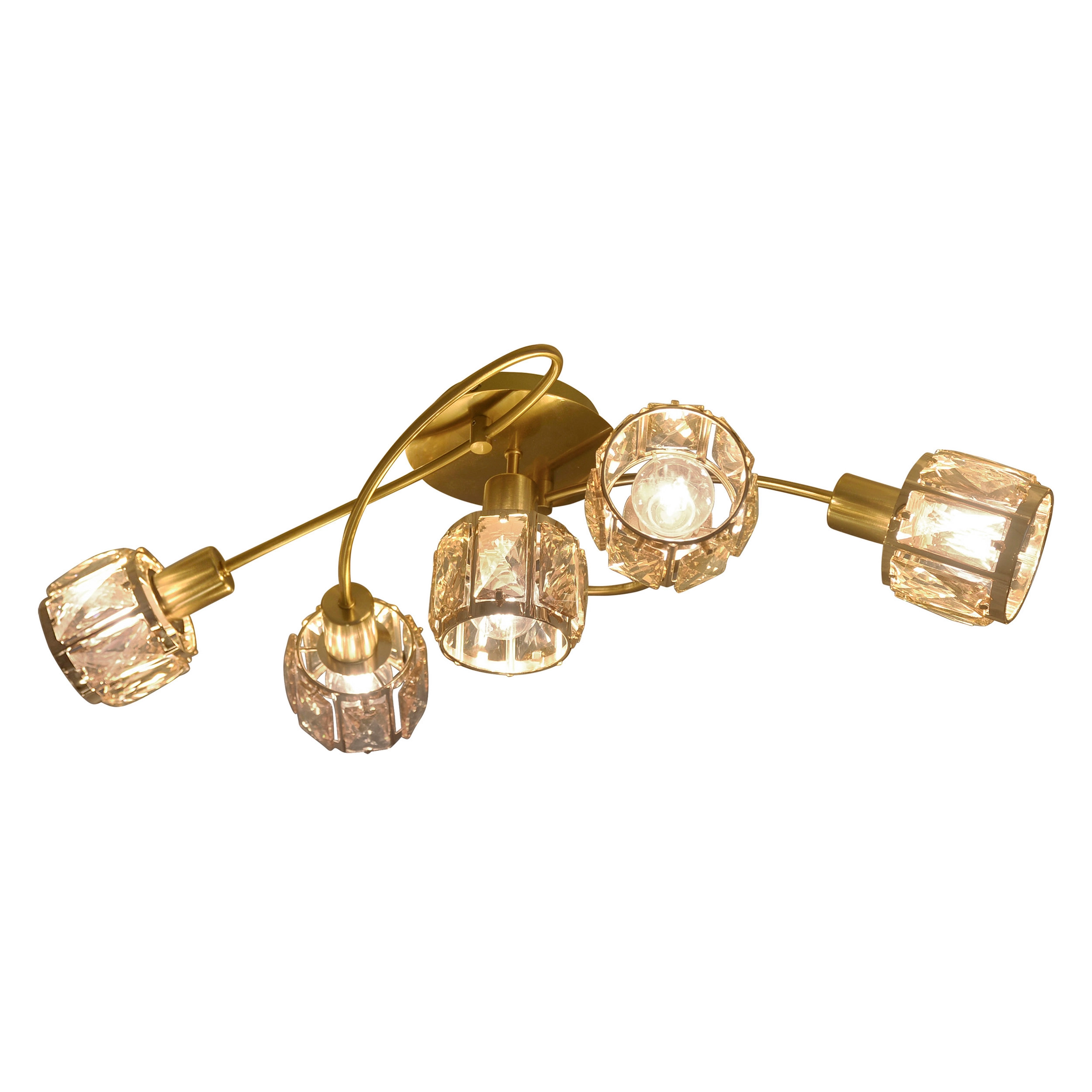 Gold Josefa LED-Deckenleuchte Näve bei OBI kaufen 5-flammig