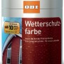 Dose OBI Wetterschutzfarbe Anthrazit, seidenmatt, für Innen & Außen. Premium Farbe mit Langzeitschutz.