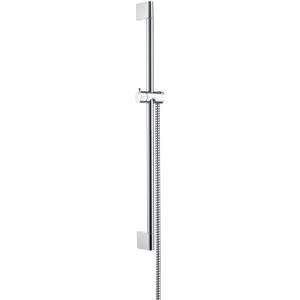 Hansgrohe Brausestange Unica Crometta, 0,65 m, mit Schlauch (160 cm), Chrom.