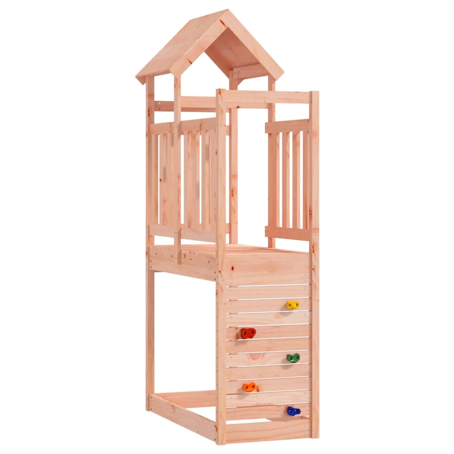 vidaXL Spielturm Braun 53 x 110,5 x 214 cm Massives Douglasienholz 3417209