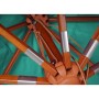 MCW Gastronomie Holz-Sonnenschirm C57 Eckig 3x3m Blau-grün_5