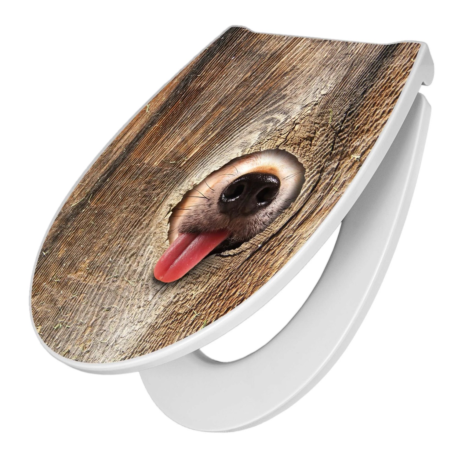 Banjado Premium Toilettendeckel Mit Absenkautomatik WC-Sitz Soft Close Hygi günstig online kaufen