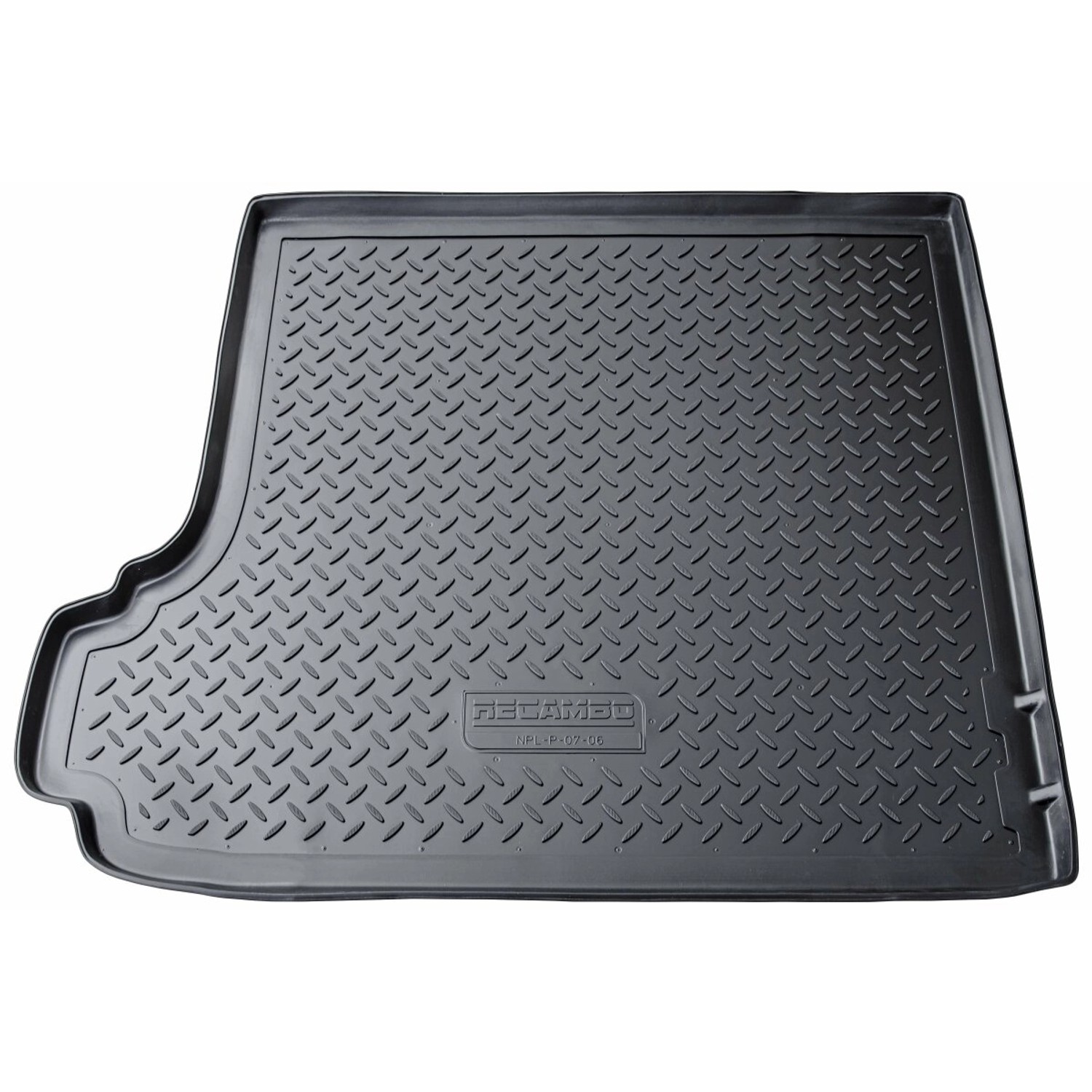 Image of Gummi Kofferraumwanne für BMW X3 Typ E83 BJ 2003-2010 Passgenau mit Rand