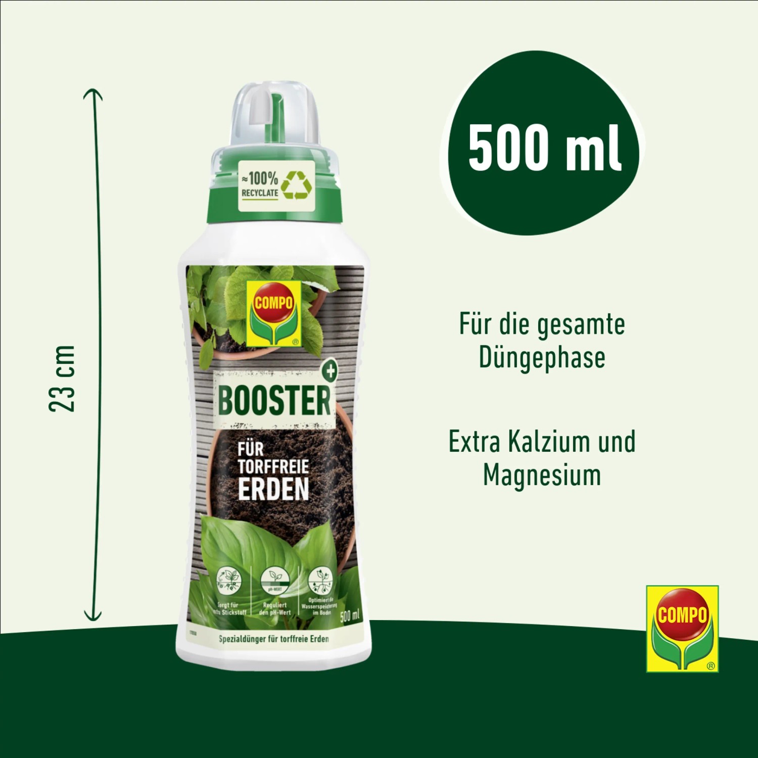 Compo Flssigdnger Booster fr torffreie Erden 500 ml kaufen bei OBI