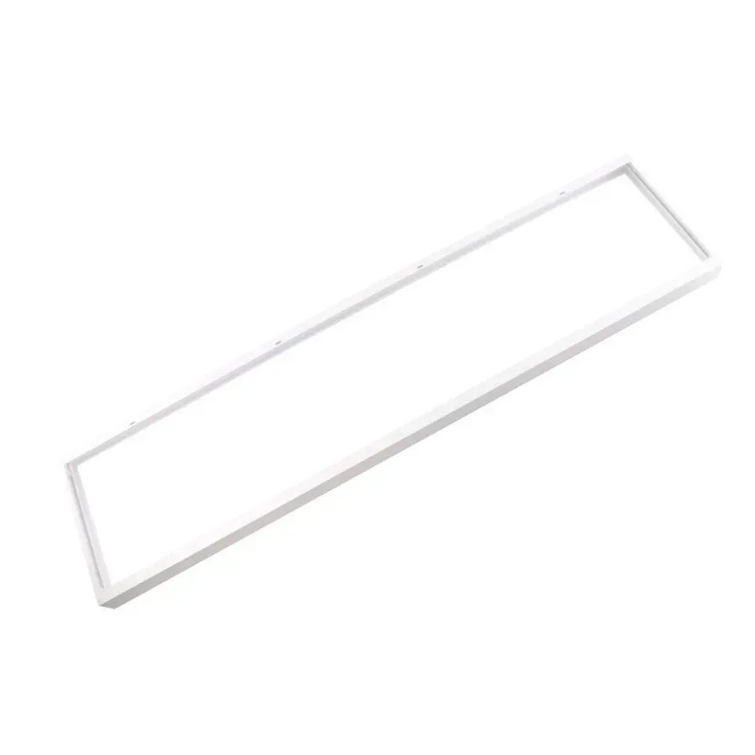 LUXULA Aufbaurahmen für LED Panel 120x30cm Steckbar Weiß