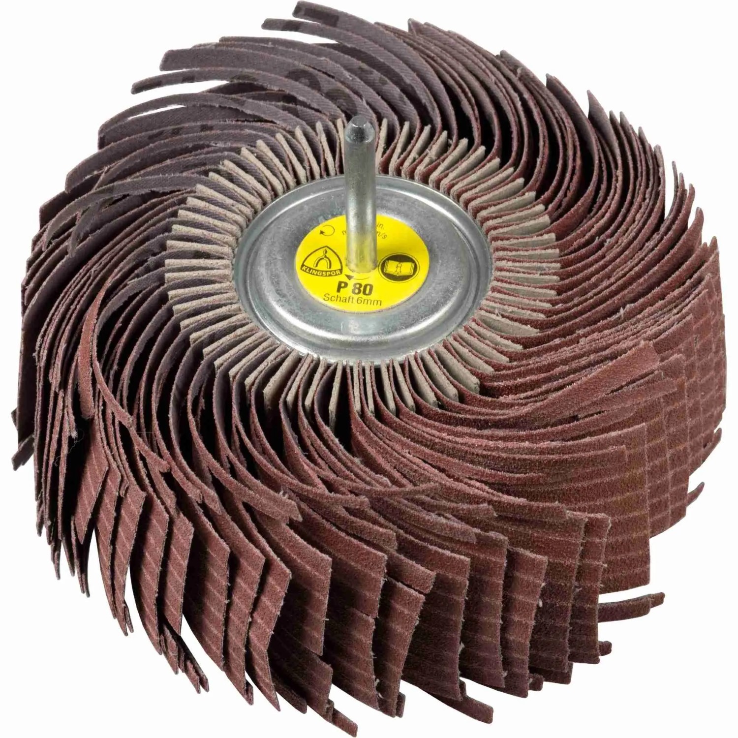 Klingspor MM 630 Schleifmopräder LS 309 JF 180x50x6 mm Korn 180 2 Stück