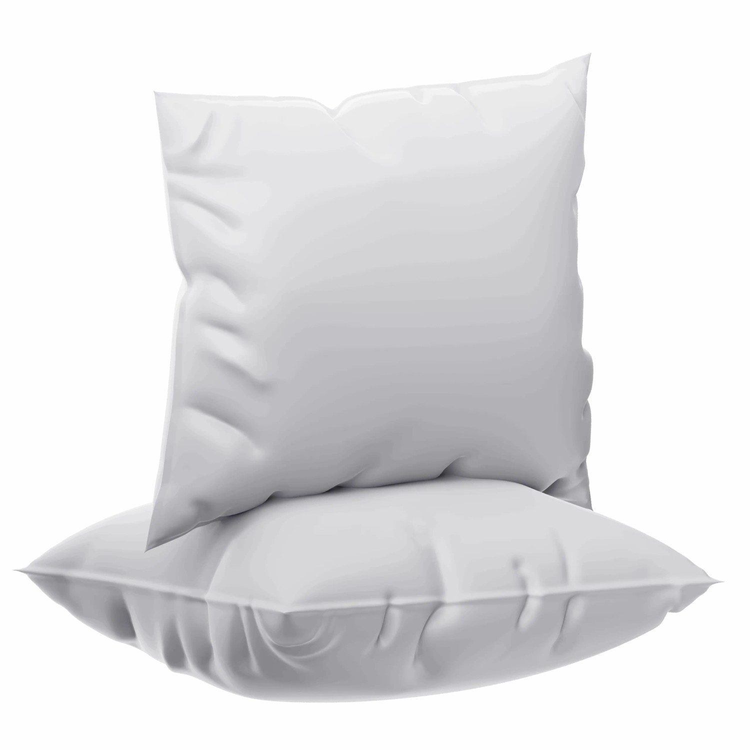 AM Qualitätsmatratzen Premium Mikrofaser Kopfkissen 2er Set mit Sensofill Füllung Made in Germany 80x80cm