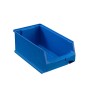 Blaue PROREGAL Sichtlagerbox, 7,2 Liter, zur Aufbewahrung im Lager oder Werkstatt.