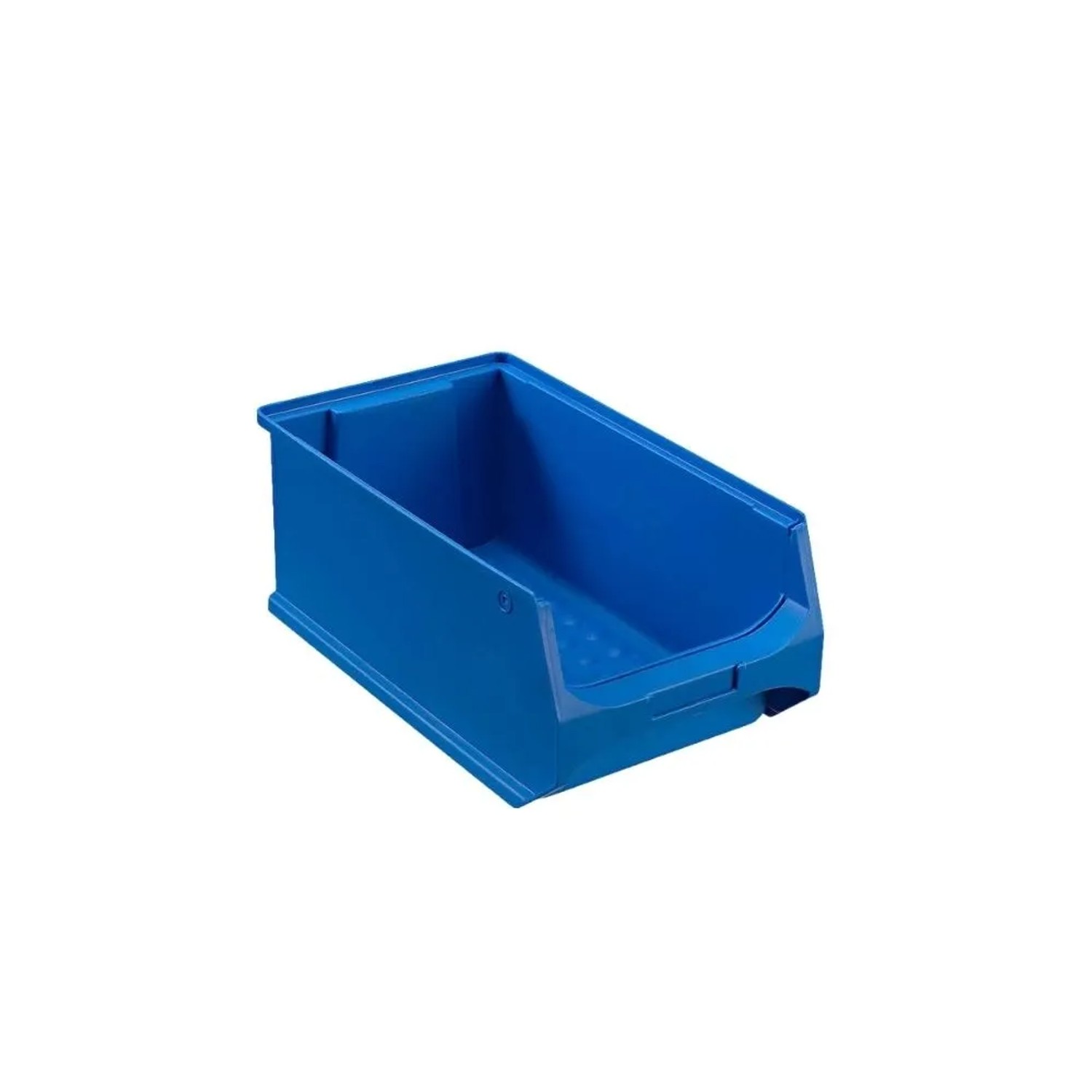 Blaue PROREGAL Sichtlagerbox, 7,2 Liter, zur Aufbewahrung im Lager oder Werkstatt.