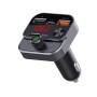 Technaxx FMT1700BT FM-Transmitter für Auto mit USB-Ladefunktion und Bass Boost.