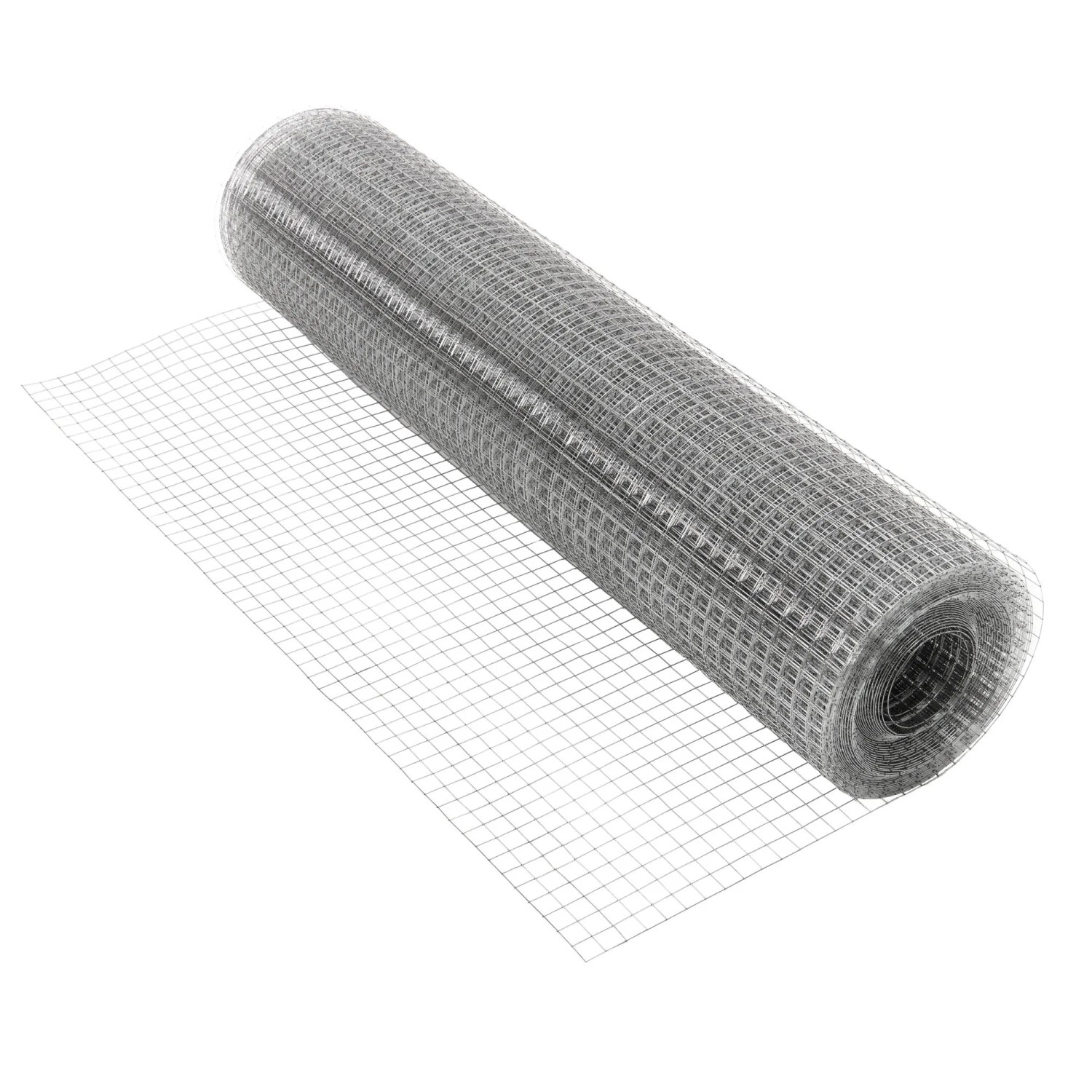 ECD Germany Volierendraht Silber 1m x 25m 19x19mm Masche 1,2mm Stahl