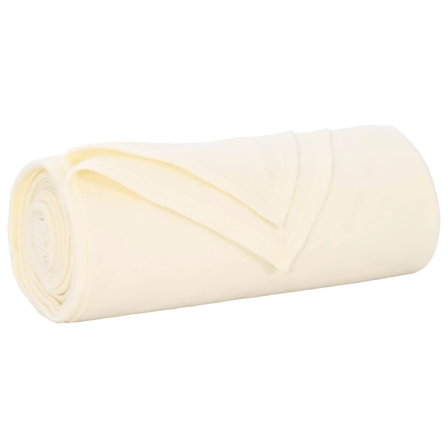 vidaXL Wohndecken 24 Stück Creme 270 x 240 cm Fleece 42017116