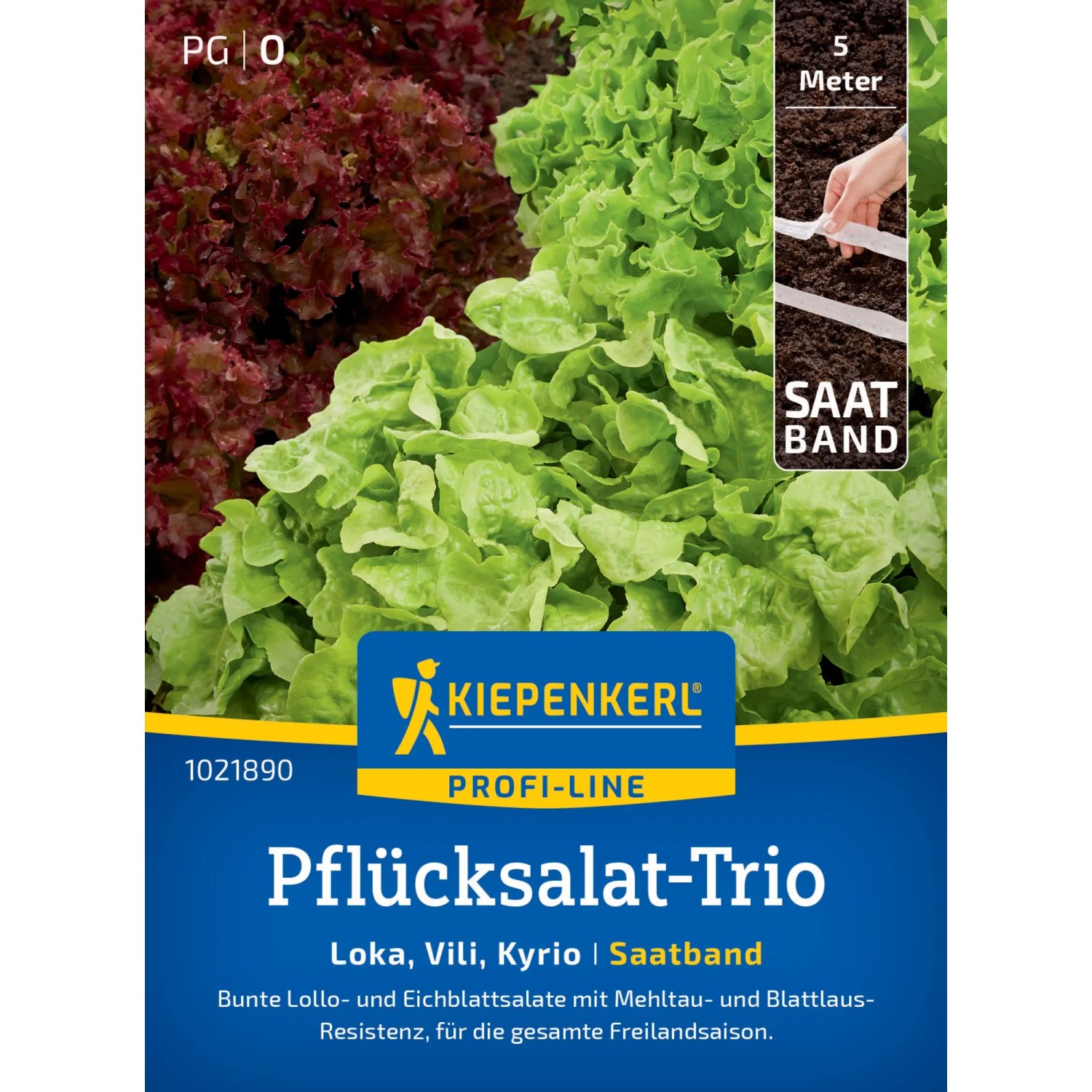 Kiepenkerl Pflücksalat-Trio "Loka Vili Kyrio"