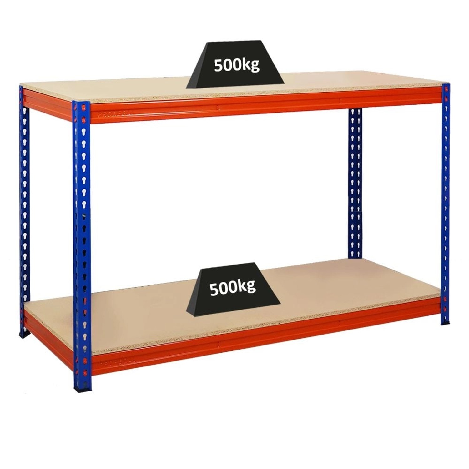 PROREGAL Profi Werkbank STRONG BEAST HxBxT 90x150x60cm mit Fachlast 500kg 2 günstig online kaufen