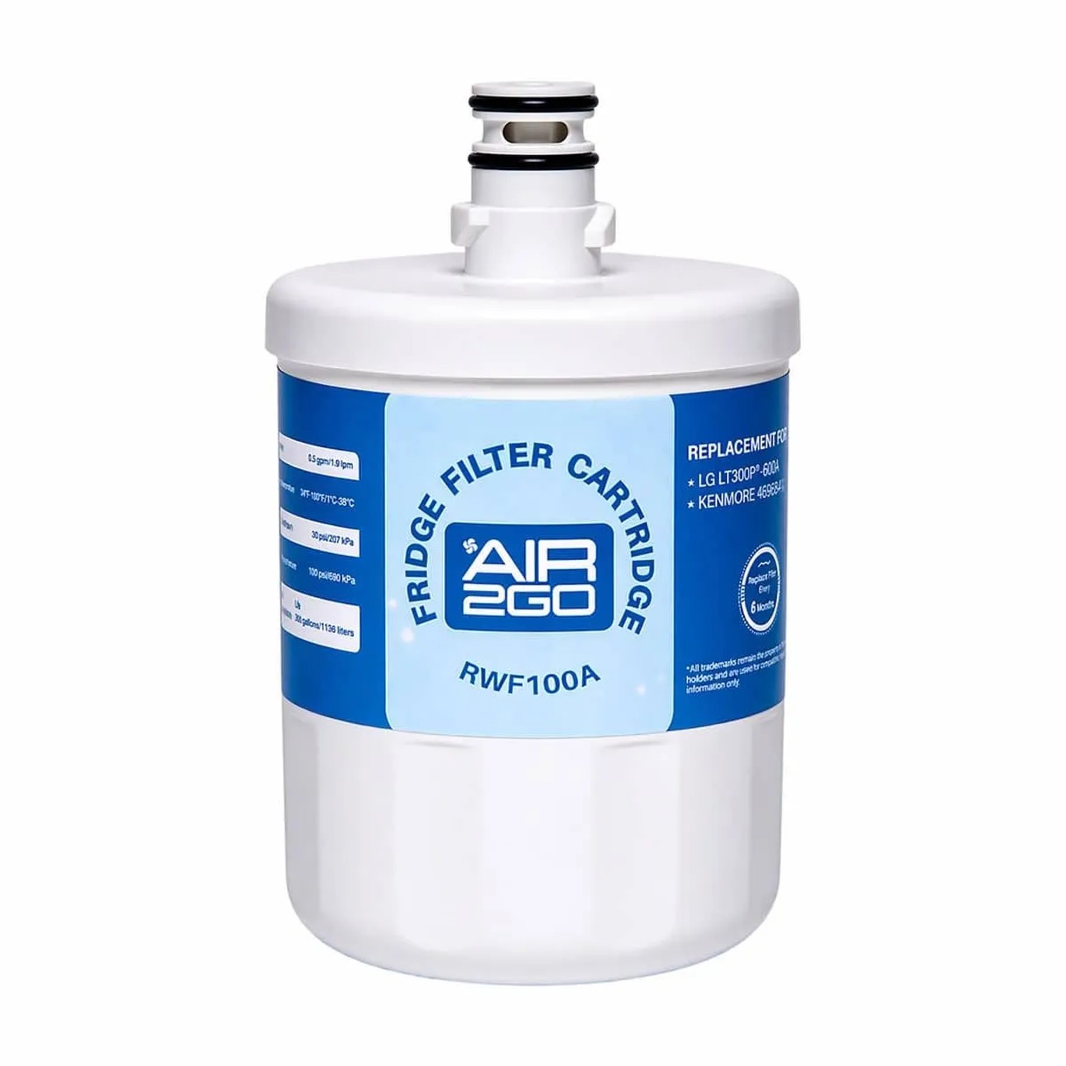AIR2GO Wasserfilter für ATAG LT500P und AK100V