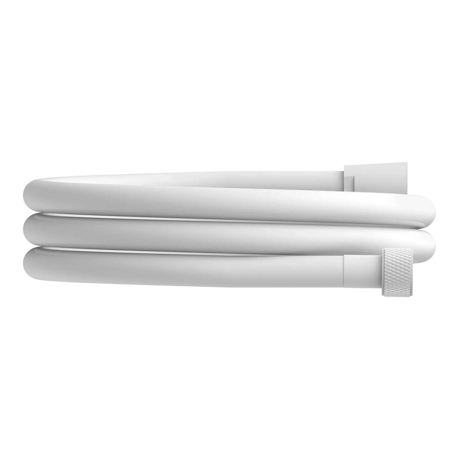 Schütte Brauseschlauch, 150 cm, weiß matt, flexibler Duschschlauch für Bad & Dusche.