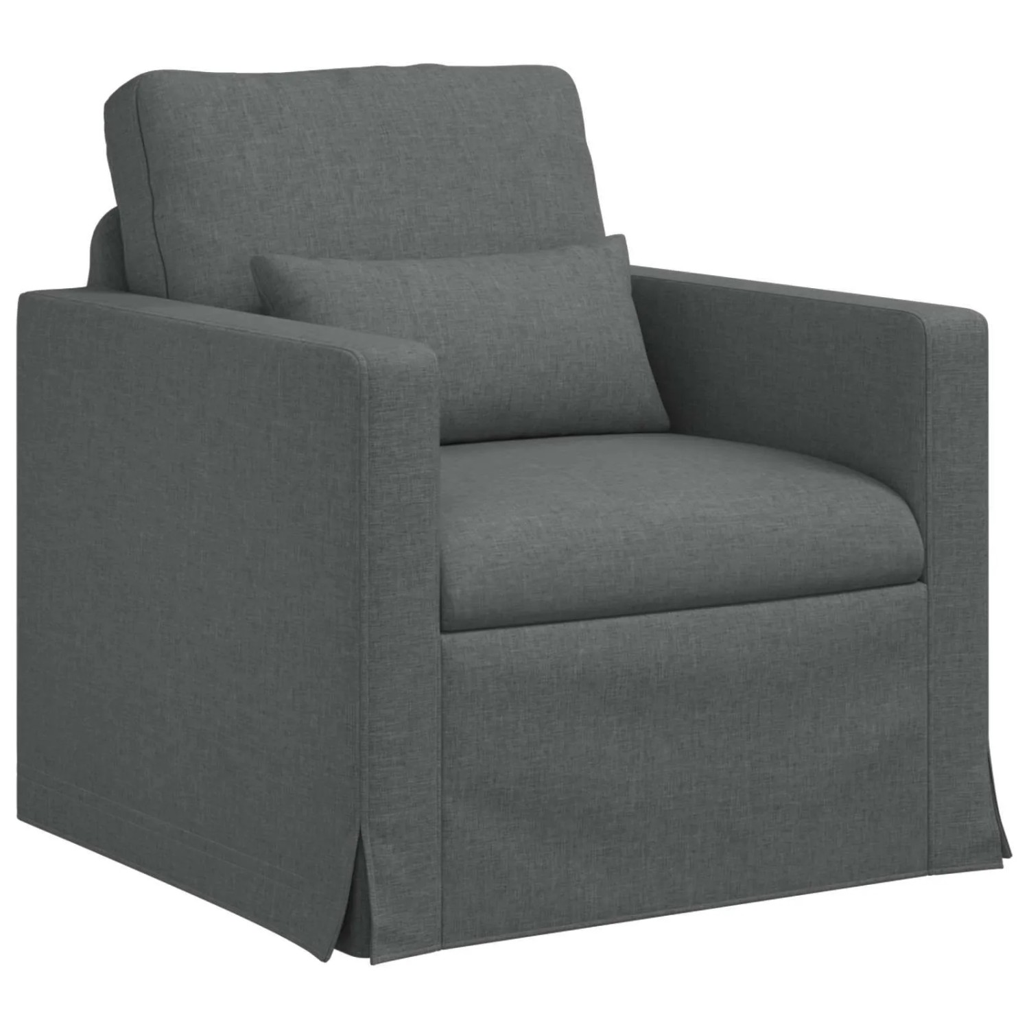 vidaXL Sofa Dunkelgrau 78 x 78 x 80 cm Stoff 42024349