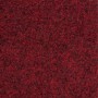 Rote Schatex Teppichfliese aus Nadelvlies, ideal für Büro und Messe. Selbstliegend und strapazierfähig.