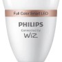 Philips Smart LED Lampe, E14, Tropfenform, Tunable White & Color, steuerbar.