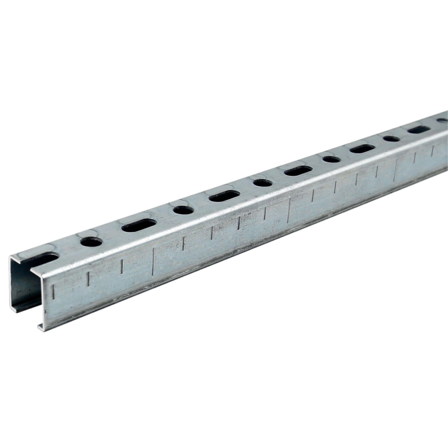 Dalsys Montageschiene 50x 200cm 28/30 Stahl Verzinkt Silber Installationsschiene