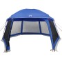 vidaXL Poolzelt mit Abnehmbarem Überzelt Netzwänden Azurblau 512x458cm 4100625_7