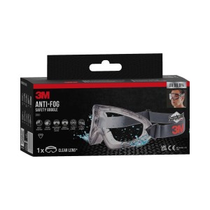 3M Schutzbrille Anti-Fog Antibeschlag Indirekte Belüftung Klarsichtscheibe