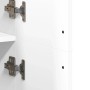 vidaXL Highboard Weiß 70x35x180 cm Holzwerkstoff 3276658_8