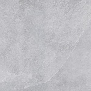 Feinsteinzeug Bodenfliese Mare Grau, 60x60 cm, matte Steinoptik für Innenräume.