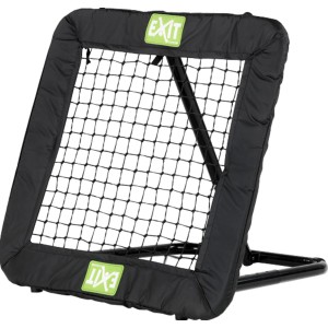 EXIT Kickback Multisport Rebounder M, 84x84cm, schwarz, für Balltraining und Spiel & Spaß.
