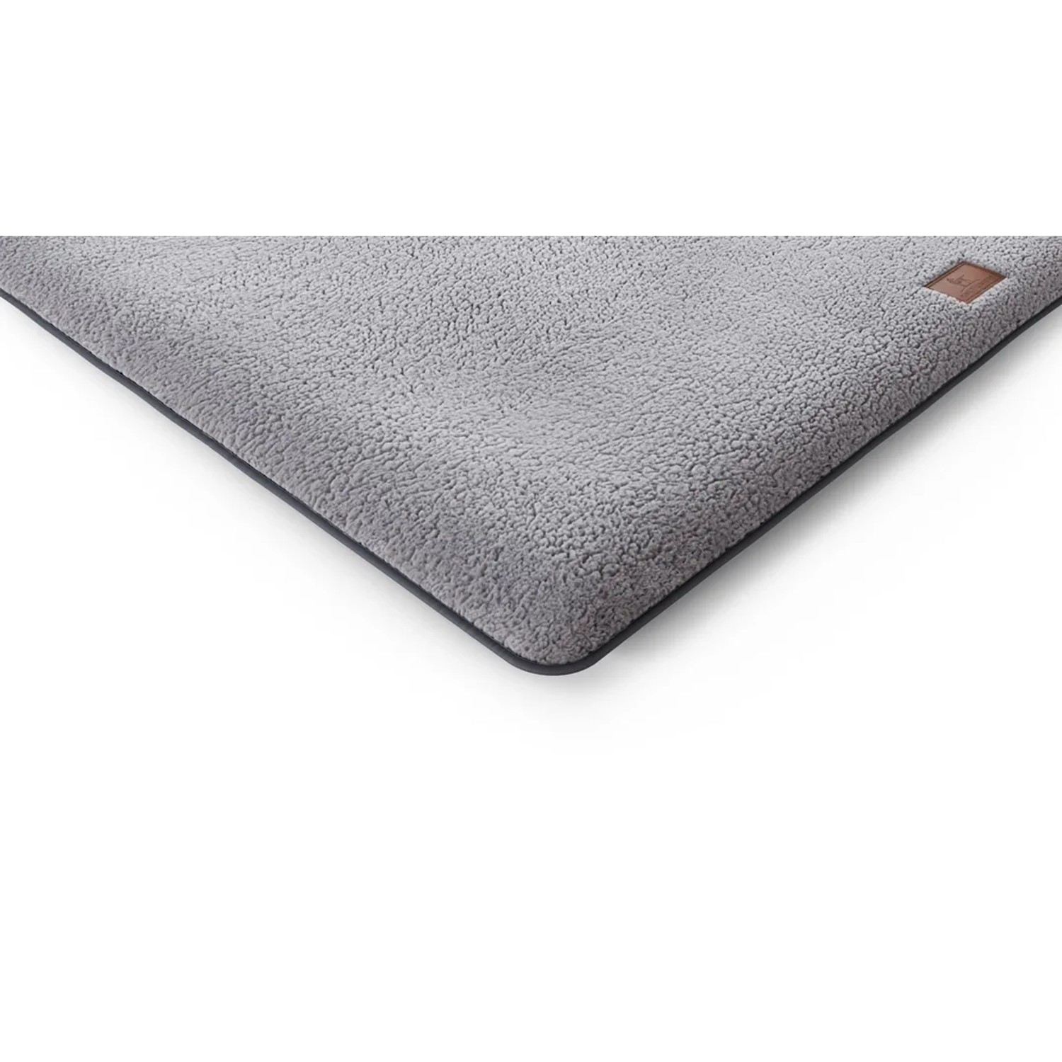 Knuffelwuff Hundematte Calliope, grau, 120x80 cm. Kuscheliges Kunstfell für Hunde.