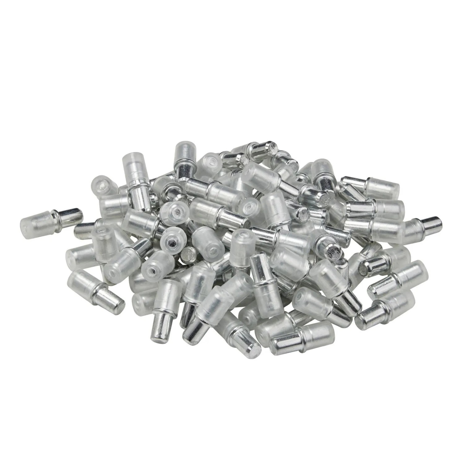 SOTECH 100 x Bodenträger D5 mm Gummiert Länge 7,5 mm