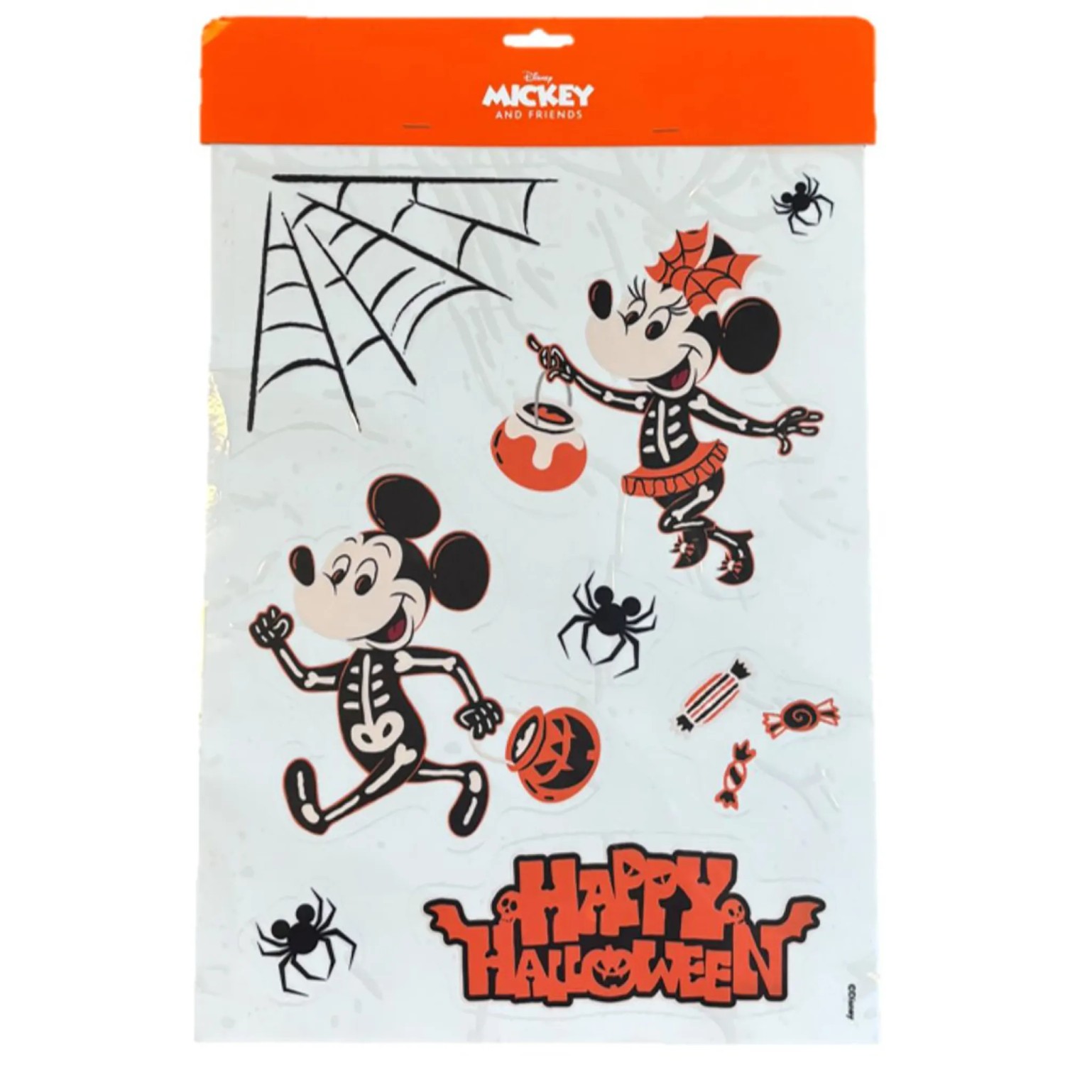 Disney Fensteraufkleber Mickey Halloween A3